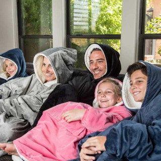 Mekana deka s rukavima Cozy